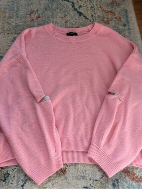 STATE Soft Pink Crewneck Pullover